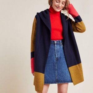 Anthropolgie wool sweater coat